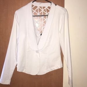 White blazer
